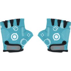 Rękawiczki rowerowe dziecięce Globber XS 2. Niebieskie rękawiczki dziecięce Globber, bez wzorów. Za 52.70 zł.