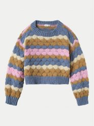 NAME IT Sweter 13233073 Kolorowy Regular Fit. Swetry dla dziewczynek Name it, bez wzorów, z syntetyku, bez kołnierzyka, bez ramiączek, bez kaptura. Za 69.99 zł.