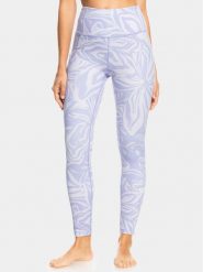 Roxy Legginsy Heart Into Ankl Ndpt ERJNP03492 Fioletowy Slim Fit. Fioletowe legginsy damskie Roxy, l, bez wzorów, z syntetyku. Za 159.99 zł.
