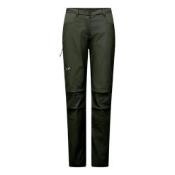 Spodnie z konopi ripstop damskie Salewa Agner. Zielone spodnie materiałowe damskie Salewa, l, bez wzorów. Za 525.00 zł.