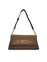 LOVE MOSCHINO Torebka JC4024PP1ALD0200 Brązowy. Brązowe torebki do ręki damskie Love Moschino, bez wzorów, ze skóry, bez dodatków. Za 439.00 zł.