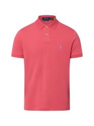 Polo Ralph Lauren koszulka polo Mężczyźni Bawełna czerwony, L. Czerwone koszulki polo męskie Polo Ralph Lauren, l, bez wzorów, z bawełny, klasyczne, bez ramiączek. Za 479.95 zł.
