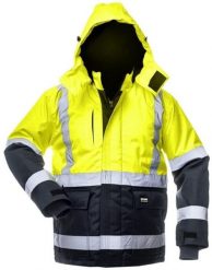 Kurtka męska CIRIUS JACKET CANVAS HI-VIS WJ-8946 YEL/BLU XXL. Brązowe kurtki męskie CIRIUS, m, bez wzorów, bez kaptura. Za 201.87 zł.