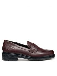 Geox Mokasyny D Walk Pleasure D36TGF 00081 C7011 Bordowy. Czerwone mokasyny damskie Geox, ze skóry. Za 449.99 zł.