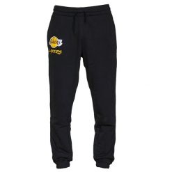 Spodnie sportowe męskie New Era NBA Team Los Angeles Lakers Logo Jogger. Żółte spodnie sportowe męskie New Era, l, bez wzorów, z bawełny. Za 249.70 zł.
