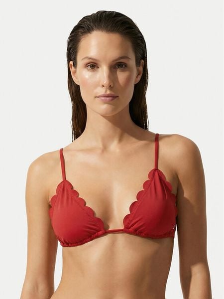 HUGO Góra od bikini Original 50555660 Czerwony Regular Fit. Czerwone bikini damskie Hugo, xs, bez wzorów. Za 155.99 zł.