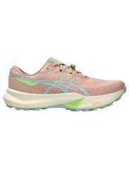 Buty do biegania Asics Fuji Lite 6 dla kobiet różowe. Czerwone obuwie sportowe damskie Asics, bez wzorów, do biegania. Za 612.65 zł.