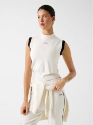 Guess Sweter 181078 Beżowy Classic Fit. Brązowe swetry damskie Guess, s, z aplikacjami, z syntetyku, bez kołnierzyka, bez ramiączek, bez kaptura. Za 294.99 zł.