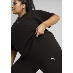 Damskie legginsy z wysokim stanem ESS PUMA Black. Czarne legginsy damskie Puma, bez wzorów, z podwyższonym stanem, na fitness i siłownię. W wyprzedaży za 104.00 zł.