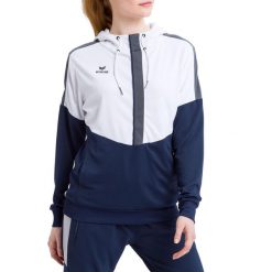 Damska bluza z kapturem Erima Squad. Białe bluzy sportowe damskie Erima, l, bez wzorów, z kapturem, do piłki nożnej. W wyprzedaży za 130.50 zł.
