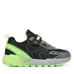 Sneakersy Primigi. Czarne trampki i tenisówki chłopięce Primigi, bez wzorów, bez zapięcia. Za 189.99 zł.