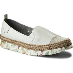 Espadryle MACIEJKA - 03578-11/00-5 Biały Przecierka. Białe espadryle damskie Maciejka, bez wzorów, z materiału, bez obcasa, na płaskiej podeszwie, bez zapięcia. W wyprzedaży za 189.00 zł.