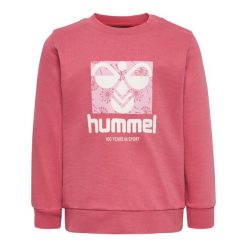 Bluza dla dziewczynki Hummel Lime. Czerwone bluzy dla dziewczynek Hummel, bez wzorów, bez ramiączek, bez kaptura. Za 130.50 zł.