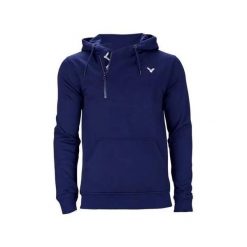 Bluza tenisowa męska Victor V-03400 B. Niebieskie bluzy męskie Victor, m, bez wzorów, bez kaptura. Za 261.00 zł.