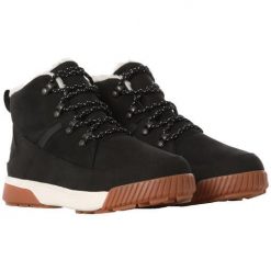 Buty turystyczne damskie The North Face W Sierra Mid Lace WP. Czarne obuwie sportowe damskie The North Face, bez wzorów, trekkingowe. Za 672.00 zł.