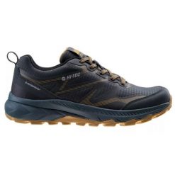 Buty Hi-Tec Mirati Wp M 92800490098 czarne. Czarne trekkingi męskie przed kostkę. Za 357.98 zł.