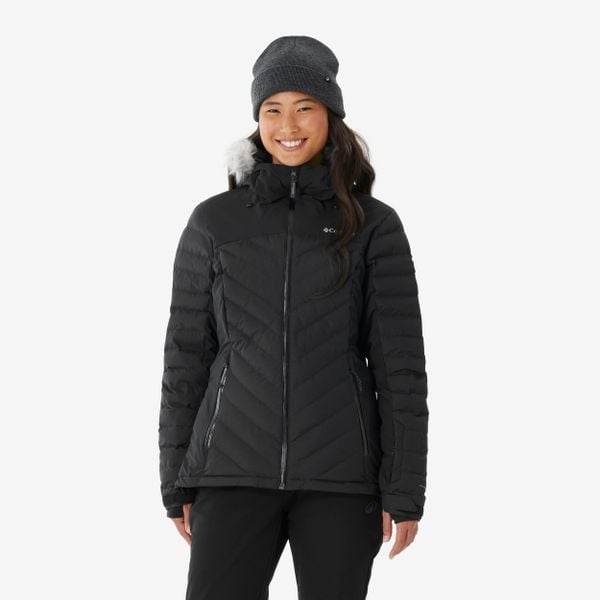 Kurtka narciarska i snowboardowa damska Colombia Kennewick Crossing. Kurtki damskie Columbia, na zimę, m, bez wzorów, z tkaniny, bez kaptura. W wyprzedaży za 799.99 zł.
