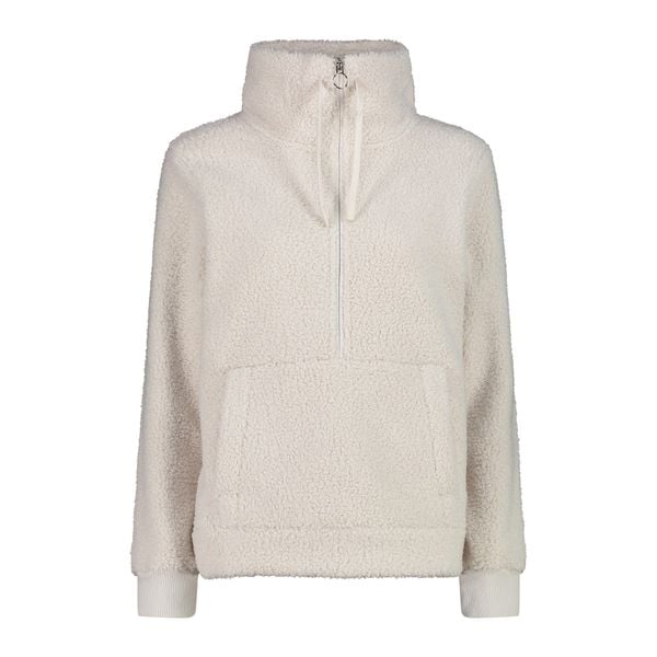 Bluza damska turystyczna CMP 32P3806. Białe bluzy damskie CMP, xs, bez wzorów, z materiału, bez kaptura, trekkingowe. Za 301.75 zł.