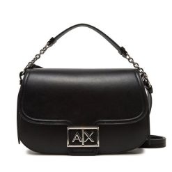 Torebka Armani Exchange. Czarne torebki do ręki damskie Armani Exchange, bez wzorów, klasyczne, bez dodatków. Za 409.99 zł.