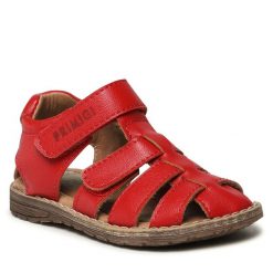 Sandały Primigi. Czerwone sandały chłopięce Primigi, bez zapięcia. Za 349.99 zł.