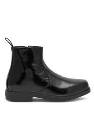 Badura Botki DYLAN-03 MI08 Czarny. Czarne botki męskie Badura, bez wzorów, ze skóry, bez zapięcia. Za 299.99 zł.