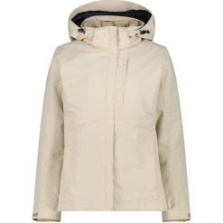 Kurtka damska turystyczna CMP. Białe kurtki damskie CMP, s, bez wzorów, z softshellu, bez kaptura, trekkingowe. Za 649.00 zł.