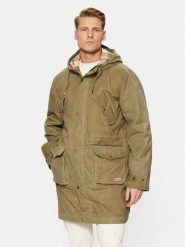 Hunter Parka Liam HARM0028242 Khaki Regular Fit. Brązowe kurtki męskie Hunter, m, bez wzorów, z bawełny, bez kaptura. Za 769.99 zł.