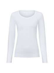 Marie Lund koszulka z długim rękawem Kobiety Dżersej biały, L. Białe t-shirty damskie Marie Lund, l, bez wzorów, z dżerseju, bez kołnierzyka. Za 99.95 zł.