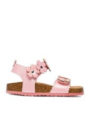 DeeZee Sandały CEO-CM220518-19A Różowy. Czerwone sandały dziewczęce DeeZee, ze skóry, bez zapięcia. Za 79.99 zł.