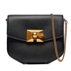 Torebka DKNY. Czarne torebki do ręki damskie DKNY, bez wzorów, wizytowe, bez dodatków. Za 759.99 zł.