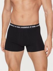 KARL LAGERFELD Komplet 7 par bokserek A1M47010 Czarny. Czarne bokserki męskie KARL LAGERFELD, l, bez wzorów, z bawełny. Za 399.99 zł.