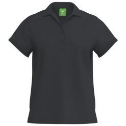Koszulka polo Erima Ts czarna. Czarne koszulki sportowe damskie Erima, m, bez wzorów, z materiału, bez kołnierzyka, bez ramiączek, do piłki nożnej. Za 147.50 zł.