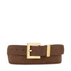 Pasek Damski GINO ROSSI. Brązowe paski damskie Gino Rossi, bez wzorów. Za 129.99 zł.