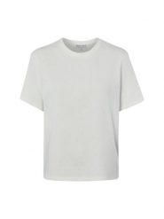 Marie Lund Koszulka Kobiety Bawełna biały, S. Białe t-shirty damskie Marie Lund, s, bez wzorów, z bawełny, eleganckie, bez kołnierzyka. Za 99.95 zł.