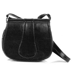 Torebka skórzana damska listonoszka DAN-A T38 czarna. Czarne torebki shopper damskie DAN-A, bez wzorów, ze skóry, eleganckie, bez dodatków. Za 249.99 zł.