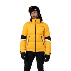 Kurtka narciarska Rossignol Daille. Żółte kurtki snowboardowe męskie Rossignol, m, bez wzorów, bez kaptura, narciarskie. Za 2,451.00 zł.