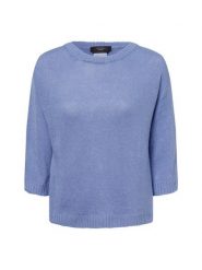 Weekend Max Mara sweter z dzianiny lnianej - Maglia Kobiety len niebieski, XL. Niebieskie swetry damskie Weekend Max Mara, uniwersalny, bez wzorów, z dzianiny, klasyczne, bez kołnierzyka, bez ramiączek, bez kaptura. Za 1,049.95 zł.