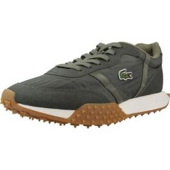 Tenisówki Lacoste Model L-spin Evo Kolor Zielony. Zielone trampki męskie Lacoste, bez wzorów, z materiału, klasyczne, bez zapięcia. Za 690.10 zł.