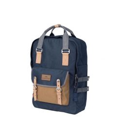 Plecak na laptopa Doughnut Macaroon Large Happy Camper Series - nautical. Niebieskie plecaki damskie Doughnut, bez wzorów. Za 297.99 zł.