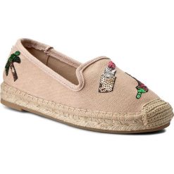 Espadryle GUESS - Greace FLGRC2 FAB14 CREAM. Półbuty damskie marki Guess. W wyprzedaży za 299.00 zł.