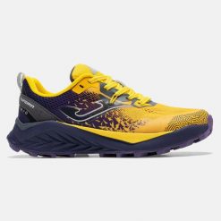 Buty do biegania damskie Joma Tundra Lady. Żółte obuwie sportowe damskie Joma, bez wzorów, z materiału, do biegania. Za 339.99 zł.