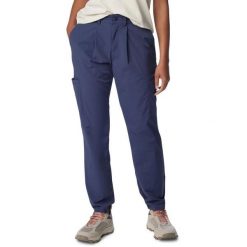 Damskie spodnie turystyczne Columbia Boundless Trek Pleated. Niebieskie spodnie sportowe damskie Columbia, xs, bez wzorów, z elastanu. W wyprzedaży za 313.00 zł.