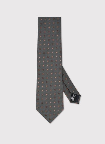 PAKO LORENTE – Zielony krawat w kwiaty. Zielone krawaty i muchy Pako Lorente, do pracy, bez wzorów, z poliesteru, biznesowe. Za 99.99 zł.