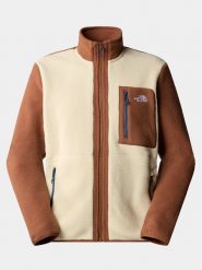 The North Face Polar Yumiori NF0A883R Beżowy Regular Fit. Brązowe bluzy męskie The North Face, m, bez wzorów, z polaru, bez kaptura. Za 379.99 zł.