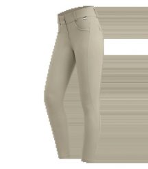 Damskie spodnie konkursowe o pełnej przyczepności ELT Comfort Ride Glam. Brązowe spodnie materiałowe damskie ELT, l, bez wzorów, z elastanu, z podwyższonym stanem. Za 321.50 zł.