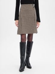 Franco Callegari spódnica mini Kobiety czarny, 40. Czarne spódnice damskie Franco Callegari, bez wzorów, eleganckie, mini. Za 179.95 zł.