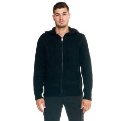 Męska bluza Leone z kapturem Shades. Czarne bluzy męskie LEONE 1947 APPAREL, l, bez wzorów, z tkaniny, z kapturem, trekkingowe. W wyprzedaży za 195.65 zł.