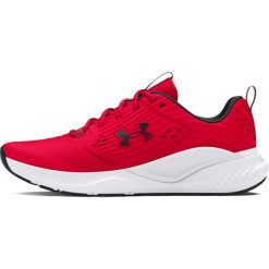 Buty Under Armour Charged Commit Tr 4, Mężczyźni. Czerwone buty sportowe męskie Under Armour, bez zapięcia, do biegania. Za 390.00 zł.
