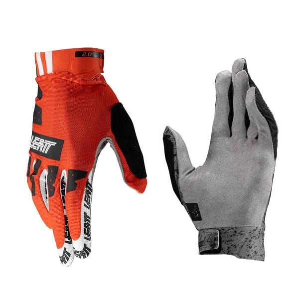 Rękawice rowerowe LEATT Glove MTB 2.0 X-Flow. Czerwone buty sportowe męskie LEATT, bez wzorów, sportowe. Za 199.00 zł.