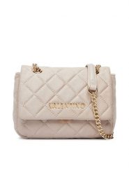 Valentino Torebka Ocarina VBSA9B05 Kremowy. Białe listonoszki damskie Valentino, bez wzorów, ze skóry, bez dodatków. Za 589.99 zł.